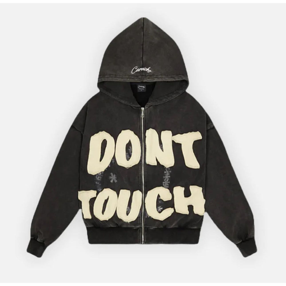 Carsicko Don’t Touch Hoodie - Black/Grey