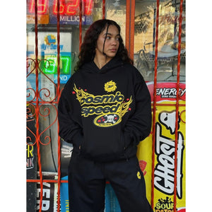 
                  
                    Broken Planet “Cosmic Speed” Midnight Black/Yellow Tracksuit
                  
                