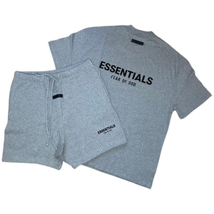 
                  
                    Fear Of God Essentials Shorts & T-Shirt Set - Grey Dark Oatmeal
                  
                