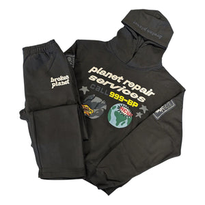 
                  
                    Broken Planet “Planet Repair Services” Soot Black Tracksuit
                  
                