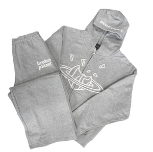 
                  
                    Broken Planet Heather Grey Zip Up Tracksuit
                  
                