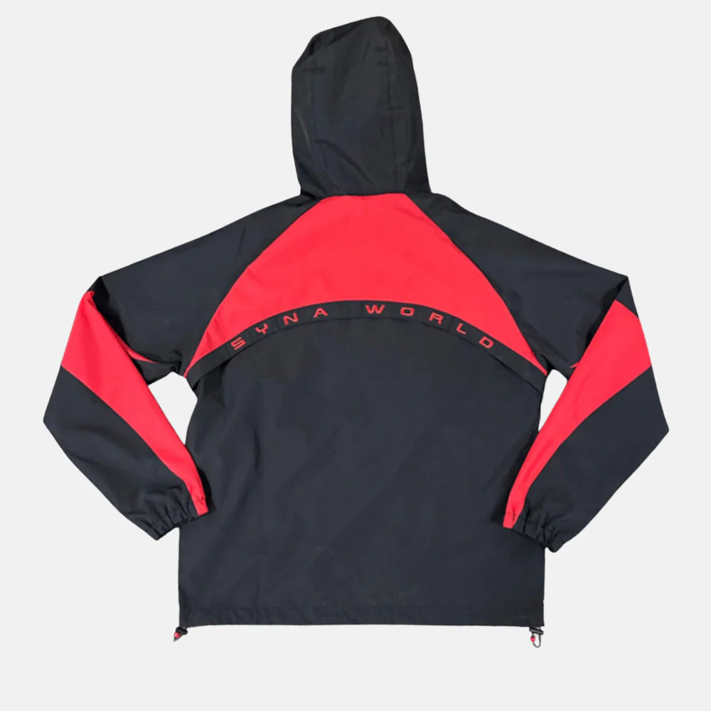 
                  
                    Syna Logo Vortex Woven Jacket - Black/Red
                  
                