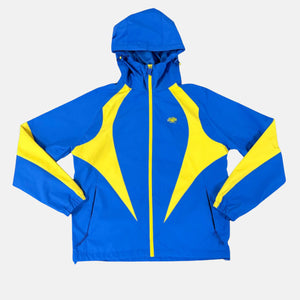 
                  
                    Syna Logo Vortex Woven Jacket - Blue/Yellow
                  
                