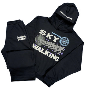 
                  
                    Broken Planet “Sky Walking” Midnight Black Tracksuit
                  
                