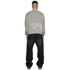 
                  
                    Broken Planet Heather Grey Planet Knit Sweatshirt
                  
                