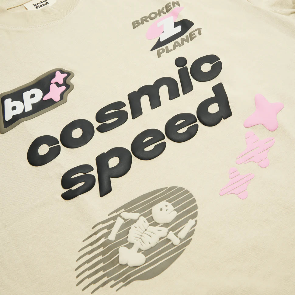 
                  
                    Broken Planet Market Cosmic Speed Bone White T-Shirt
                  
                