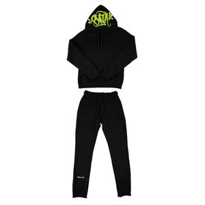 Syna World “Syna Logo” OG Tracksuit - Black/Green – Ice Kickz