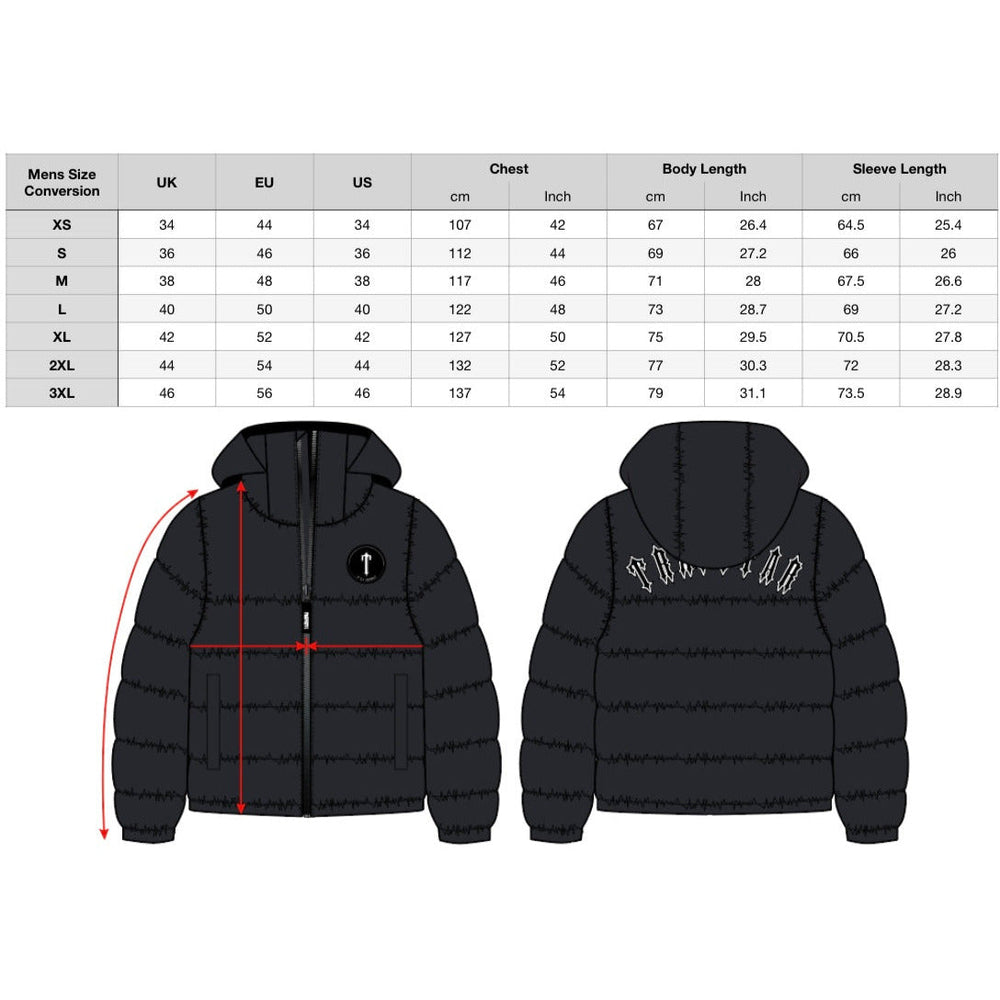 
                  
                    Trapstar Irongate Arch Puffer Jacket AW23 - Yellow / Black
                  
                