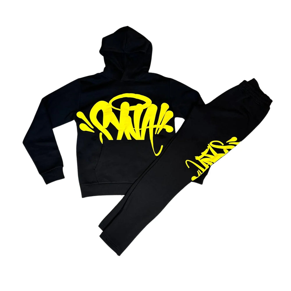 Syna World Team Syna Tracksuit - Black/Yellow