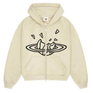 
                  
                    Broken Planet Zip-Up Hoodie Bone White
                  
                