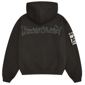 
                  
                    Broken Planet Beware Hoodie - Soot Black
                  
                