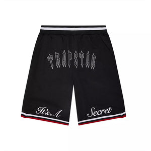 
                  
                    Trapstar Irongate Arch It’s A Secret Basketball Shorts - Black/White/Red
                  
                