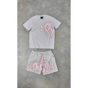 
                  
                    Syna World Short & T-Shirt Set - Grey/Pink
                  
                