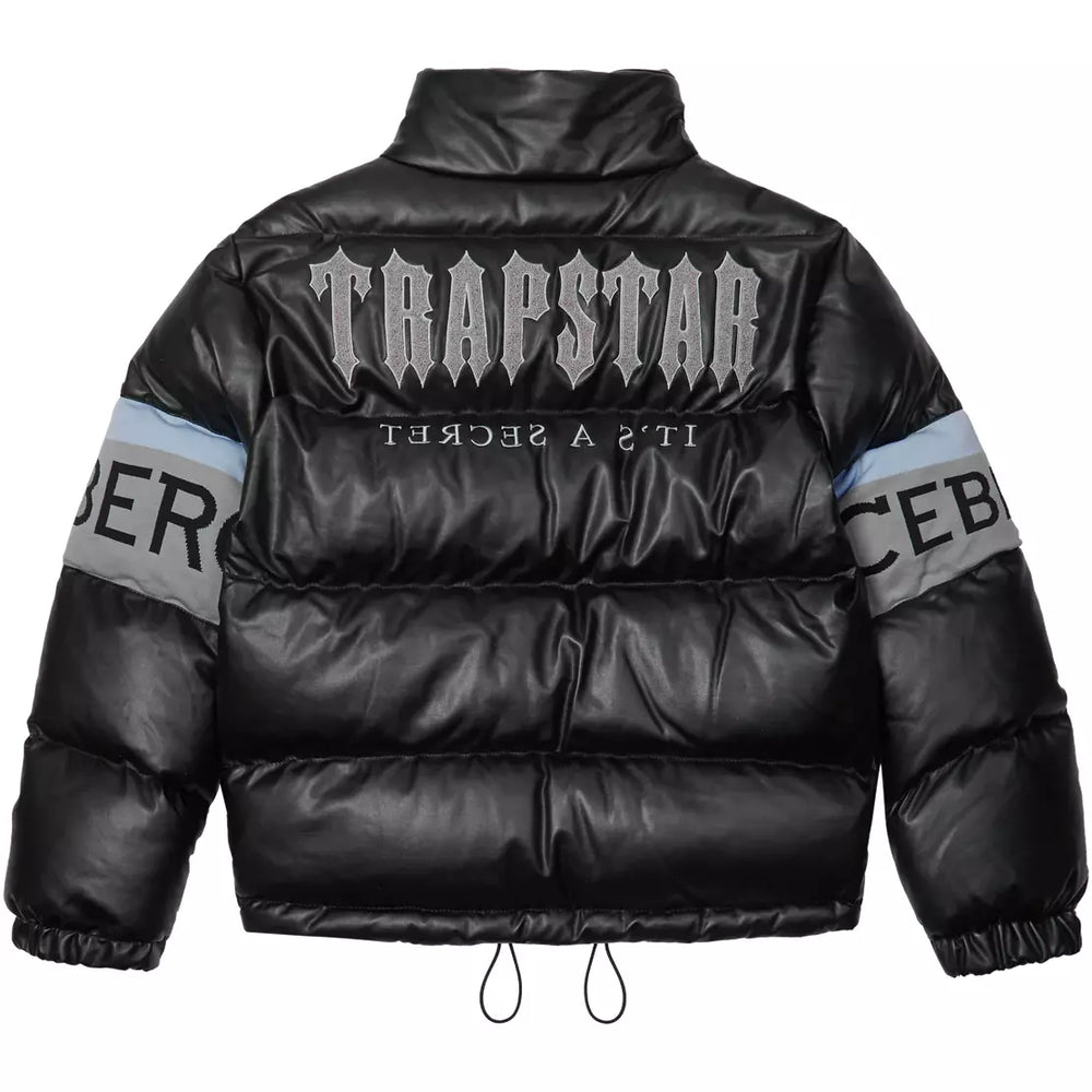 Trapstar x Iceberg Puffer Jacket with 18CT Rose Gold Pendant Made by A Jewellers