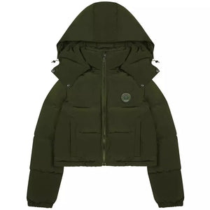 
                  
                    Trapstar Women’s Irongate Detachable Hooded Puffer Jacket - Khaki
                  
                