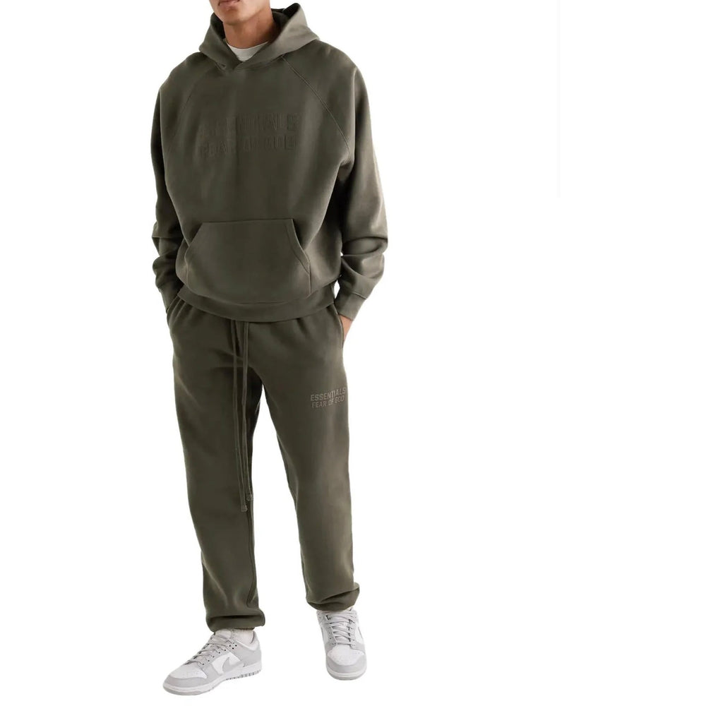 
                  
                    Fear Of God Essentials Off Black Tracksuit (SS23)
                  
                