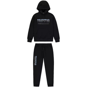 
                  
                    Trapstar Chenille Decoded 2.0 Hoodie Tracksuit - Black/Ice Blue
                  
                