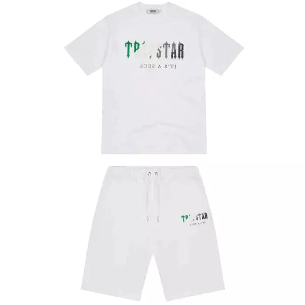 Trapstar Mens Embroidered Chenille T Shirt & Shorts Set, Womens Cotton Ice  Flavour Shorts From Shangmian, $14.14