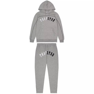 
                  
                    Trapstar Irongate Arch Chenille Hoodie Tracksuit - Grey Monochrome Edition
                  
                