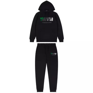 
                  
                    Trapstar Chenille Decoded Hooded Tracksuit - Black/Green Bee
                  
                