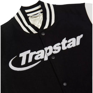 
                  
                    Trapstar Hyperdrive Chenille Varsity Jacket Black White
                  
                