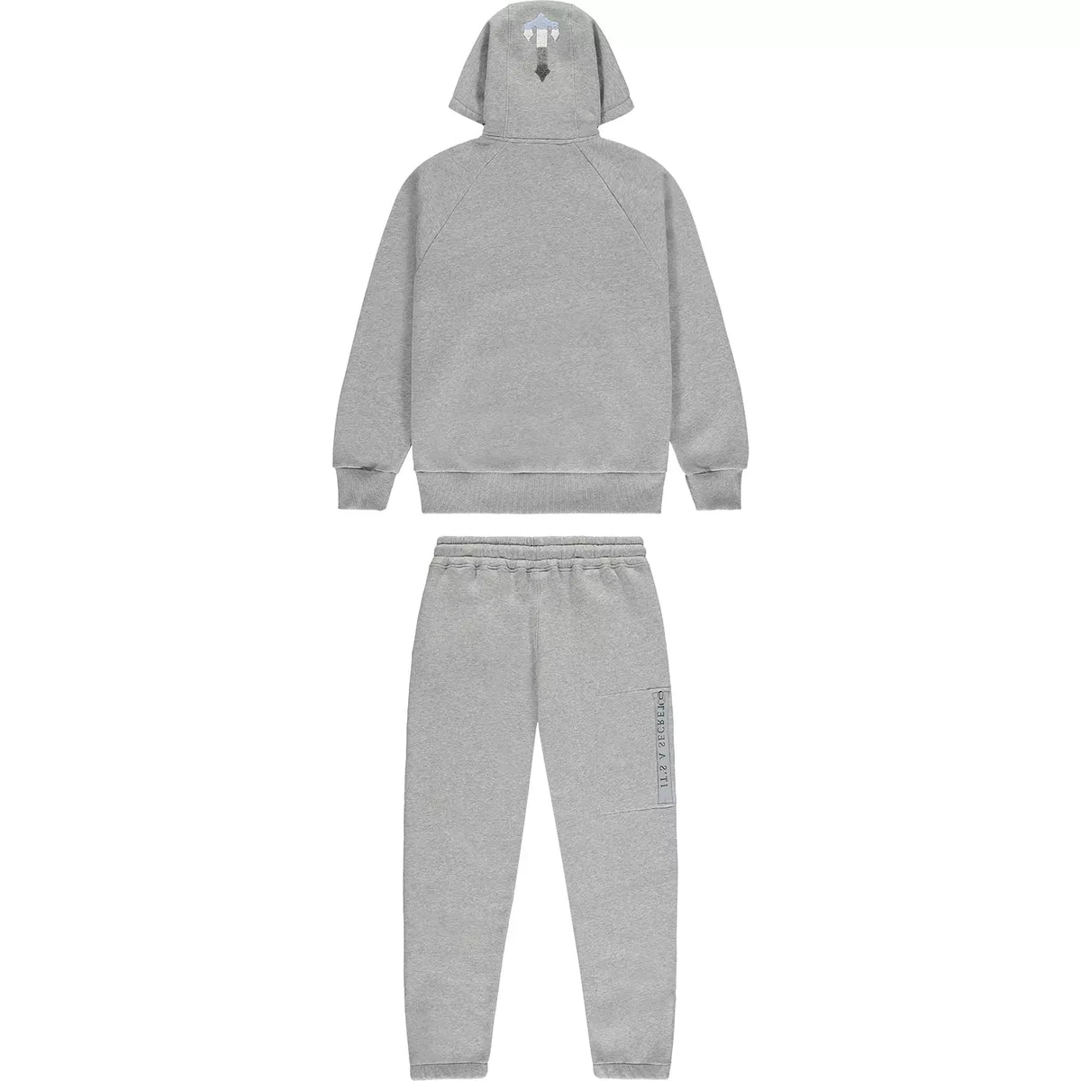 Trapstar Chenille Decoded 2.0 Hoodie Tracksuit - Grey/Ice Blue – Ice Kickz