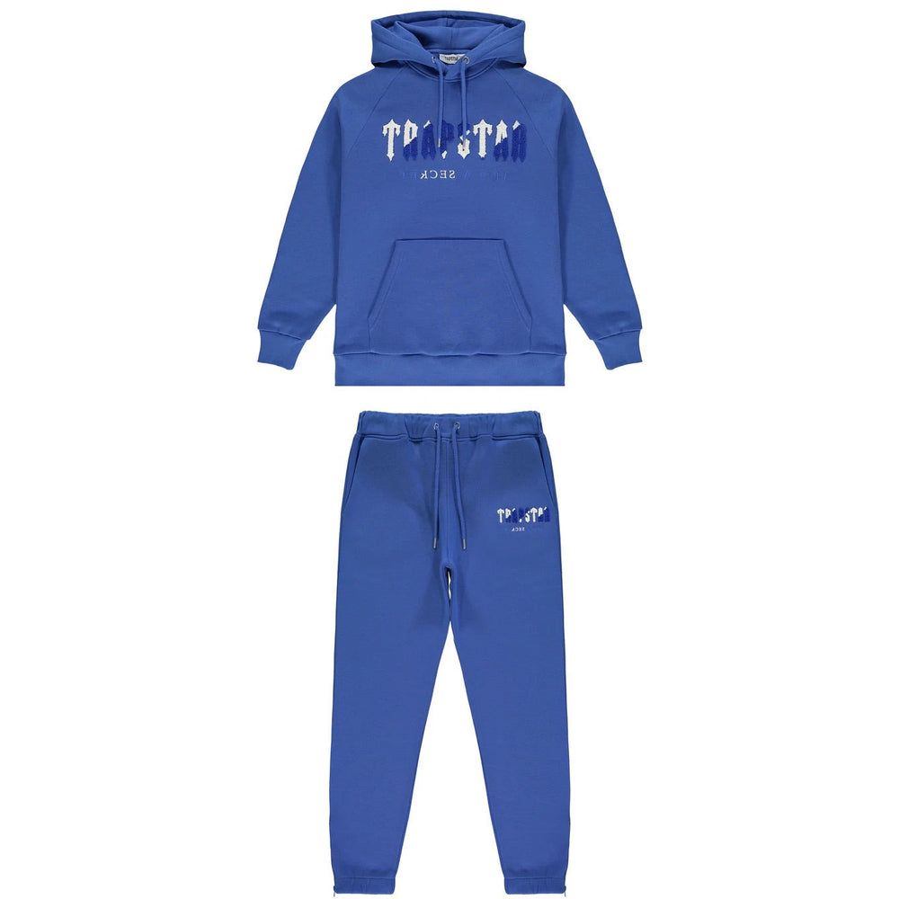 Trapstar Decoded Hooded Tracksuit Dazzling Blue/White
